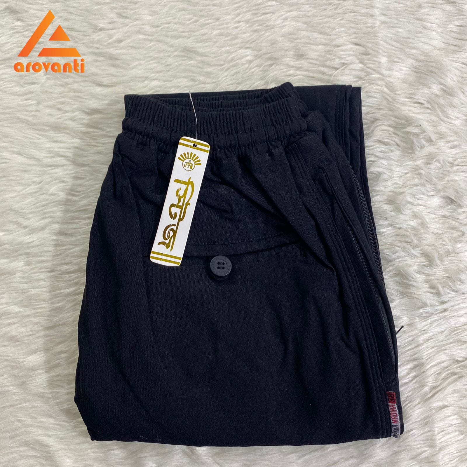 Premium Highsupi Trouser- Black